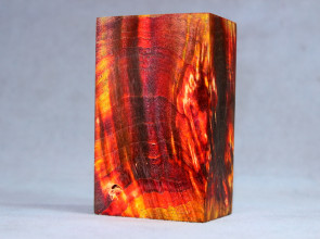 Stabilized Maple Burl Wood Mod Block